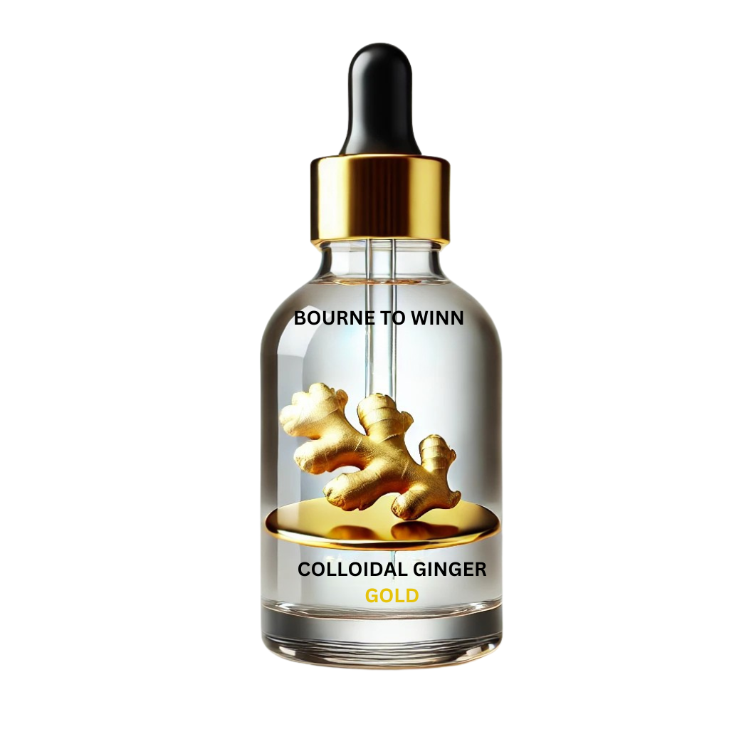 Colloidal Gold Ginger (Size 2oz) Free Shipping